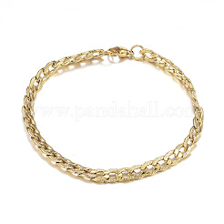 304 Stainless Steel Necklaces and Bracelets Jewelry Sets&nbsp;SJEW-E066-02G
