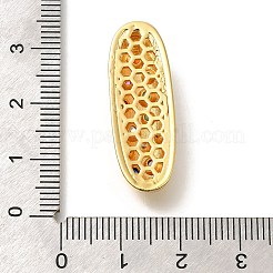 Brass Cubic Zirconia Pendants&nbsp;KK-M295-13G-I