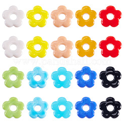 40Pcs 10 Colors Handmade Lampwork Beads&nbsp;LAMP-TA0001-65