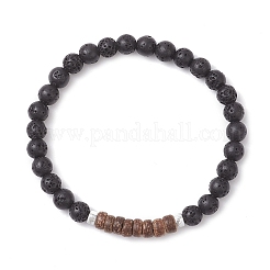 2Pcs Natural & Synthetic Mixed Gemstone Round Beads Stretch Bracelets for Men Women&nbsp;BJEW-JB12513