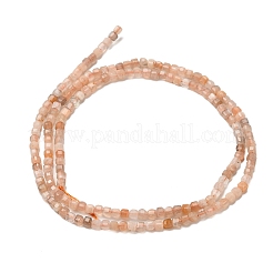 Natural Peach Moonstone Beads Strands&nbsp;G-RM2025526-B03-2.5mm