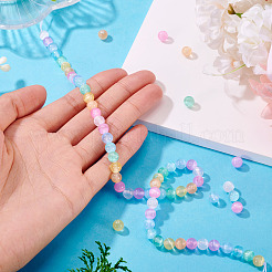 1 Strand Natural Selenite Dyed Beads Strands&nbsp;G-TA0002-89