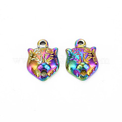 201 Stainless Steel Pendants&nbsp;STAS-S119-046
