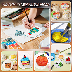 Wood Pulp Cotton Foam Texture Blank Painting Paper&nbsp;DIY-WH0816-092B