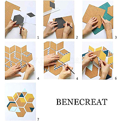 Self-Adhesive Cork Sheets&nbsp;DIY-BC0011-83