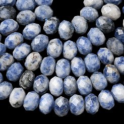 Natural Blue Spot Jasper Bead Strands&nbsp;G-D344-A22