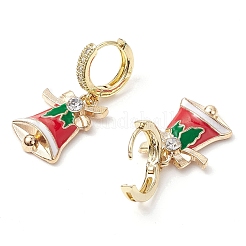 Alloy Enamel Hoop Earrings&nbsp;EJEW-JE06159-01