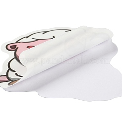 50 Pieces Cartoon Animal Graffiti Waterproof Paper Stickers&nbsp;STIC-R001-10