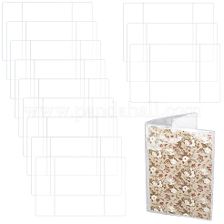 Transparent PVC Book Covers&nbsp;AJEW-WH20048-84D