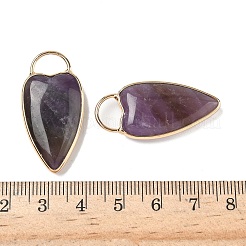 Natural Amethyst Pendants&nbsp;G-I393-01G-03