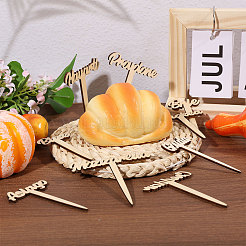 1 Bag Wooden Plant Labels&nbsp;AJEW-CA0004-83A