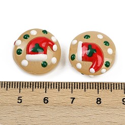 Christmas Handmade Lampwork Enamel Beads&nbsp;LAMP-C020-03