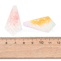 Dyed Natural Quartz Carved Pendants&nbsp;GG-CBA0022-02