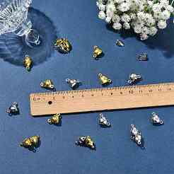 10 Bags Alloy Magnetic Clasps with Loops&nbsp;FIND-FS0004-88P
