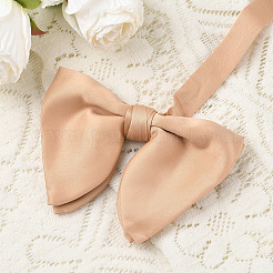 1PC Polyester Imitation Silk Bow Ties for Bridegroom&nbsp;AJEW-SP0003-31D