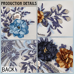 Polyester Computerized Embroidery Cloth Iron on/Sew on Patches&nbsp;DIY-WH20011-81A