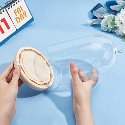 Glass Dome Cover&nbsp;DJEW-WH0043-36