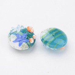 Ocean Style Handmade Lampwork Beads&nbsp;X-LAMP-J071-02