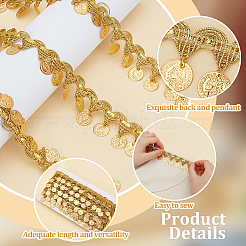 Polyester Braided Metallic Lace Trim&nbsp;AJEW-WH0479-36G-1