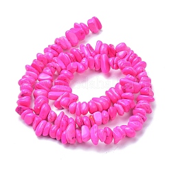 Natural Magnesite Beads Strands&nbsp;X-TURQ-P001-02A-09
