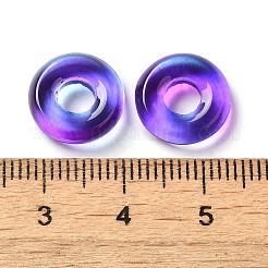 Transparent Glass European Beads&nbsp;GLAA-A012-03D