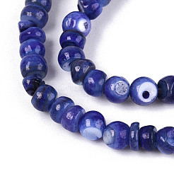 Natural Freshwater Shell Dyed Beads Strands&nbsp;SHEL-T020-29A-10