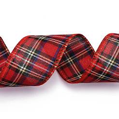 Polyester Imitation Linen Ribbon&nbsp;OCOR-G007-02F