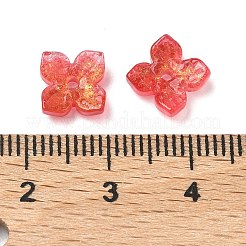 Dyed & Heated Glass Bead Caps&nbsp;GLAA-Z019-01G