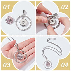 DIY 304 Stainless Steel Cable Chain Necklaces Making Kits&nbsp;DIY-NB0013-86