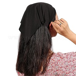 5Pcs 5 Colors Square Cotton Sweat-Wicking Headbands&nbsp;OHAR-DJ0001-48A