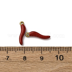 304 Stainless Steel Enamel Pendants&nbsp;STAS-P406-19A-G