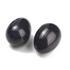 Synthetic Blue Goldstone Egg Stone&nbsp;GG-L654-H03-02