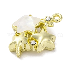 Alloy Rhinestone Pendants&nbsp;FIND-U024-05G