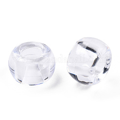 Transparent Plastic Beads&nbsp;X-KY-T025-01-E09