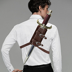 PU Leather Adjustable Sword Sheaths&nbsp;AJEW-XCP0003-68