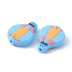 Silicone Beads&nbsp;SIL-WH0010-13D