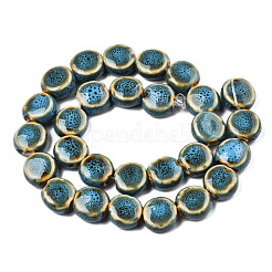 Handmade Porcelain Ceramic Beads Strands&nbsp;PORC-Q265-008E