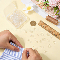 80Sets 4 Styles Resin Snap Buttons&nbsp;FIND-CY0001-44