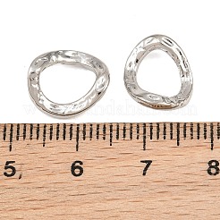 Hammered Brass Linking Rings&nbsp;KK-CBA5CB0-44P