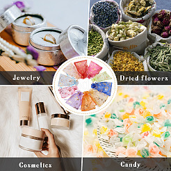 100Pcs 10 Colors Organza Drawstring Jewelry Pouches&nbsp;OP-TA0001-02