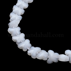 Imitation Jade Glass Beads Strands&nbsp;EGLA-L045-I-A07