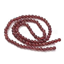 Natural Garnet Beads Strands&nbsp;G-Z104-A01-4mm