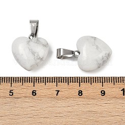 Natural Howlite Pendants&nbsp;G-I311-A31