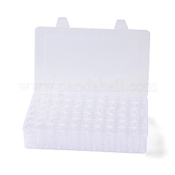 60Pcs Plastic Column Bead Storage Containers&nbsp;CON-C017-01
