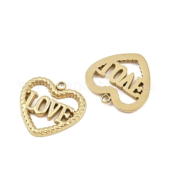 304 Stainless Steel Pendants&nbsp;STAS-P415-08G