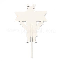 Paper Santa Claus Cake Insert Card Decoration&nbsp;DIY-H108-22