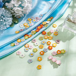 120Pcs 12 Colors Polyester Ornament Accessories&nbsp;DIY-MA0005-17