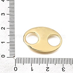 Brass Connector Charms&nbsp;KK-CBAF3A5-07G-01