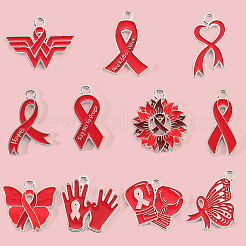 2 Sets Alloy Enamel Pendants&nbsp;FIND-SC0015-78A