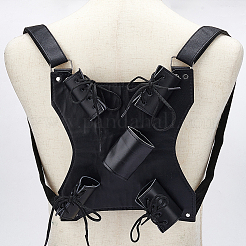 PU Leather with Alloy Waist Fencing Sheath&nbsp;AJEW-WH0248-519A